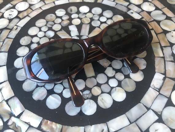 90s Vintage Giorgio Armani Tortoiseshell Sunglasses - Etsy