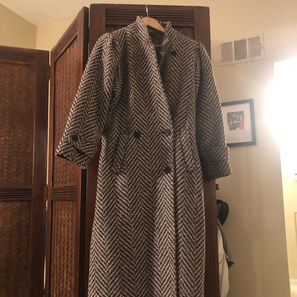 Herringbone Coat Etsy