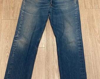 Vintage Levi's Jeans, Blue Wash Denim, 90s Baggy Fit (W34 L30) - Etsy