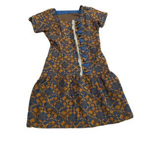 1960s Handmade Dress Size Medium To Large