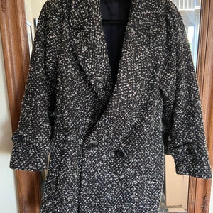 80s Vintage Tweed Jacket image 1