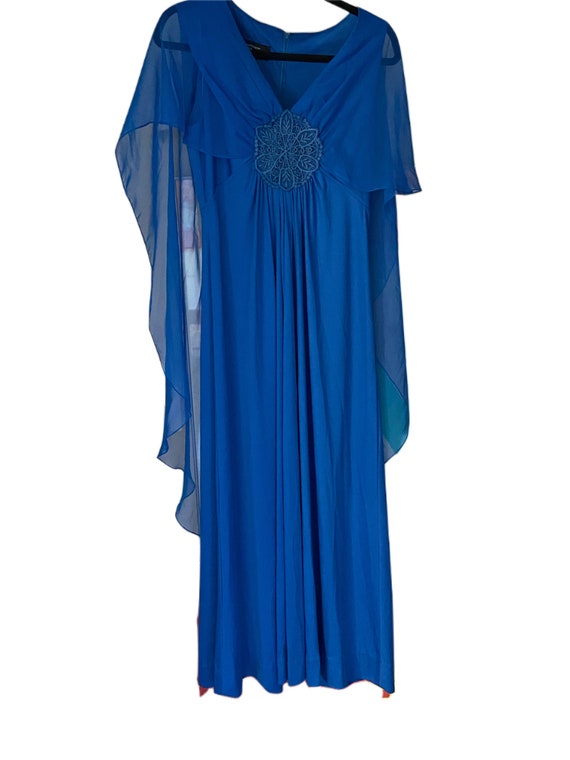 1970s Vintage Royal Blue Matthew For JoEd Sophisti