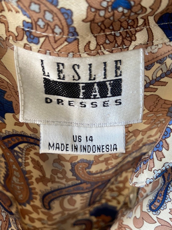 Marley - Vintage Lace-Up Waisted Floral Print Dress