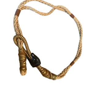 Vintage Big Cat Multipurpose Rope Strand With Loop 44 Inches
