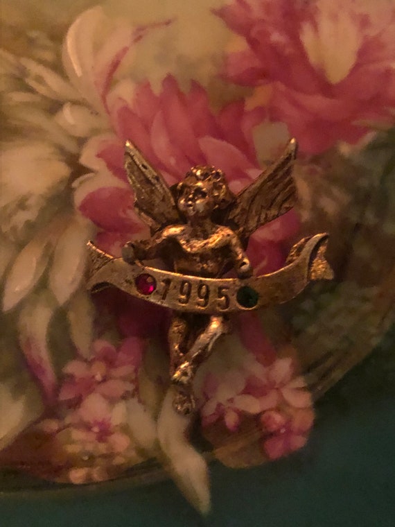 1995 Gold Angel Pin