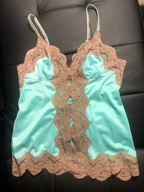 70s Vintage Frederick’s of Hollywood Lace Camisole