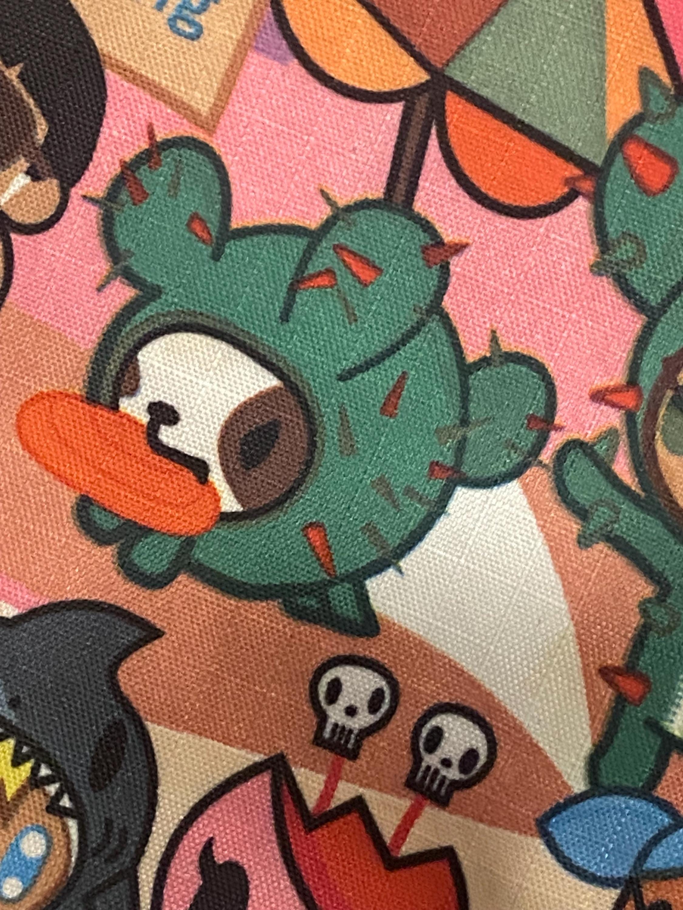 希少なヴィンテージ 2000年代 Tokidoki バッグ（レスポートサックとの 