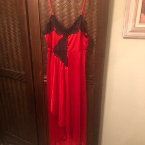 Slip rosso anni &#39;80 taglia media