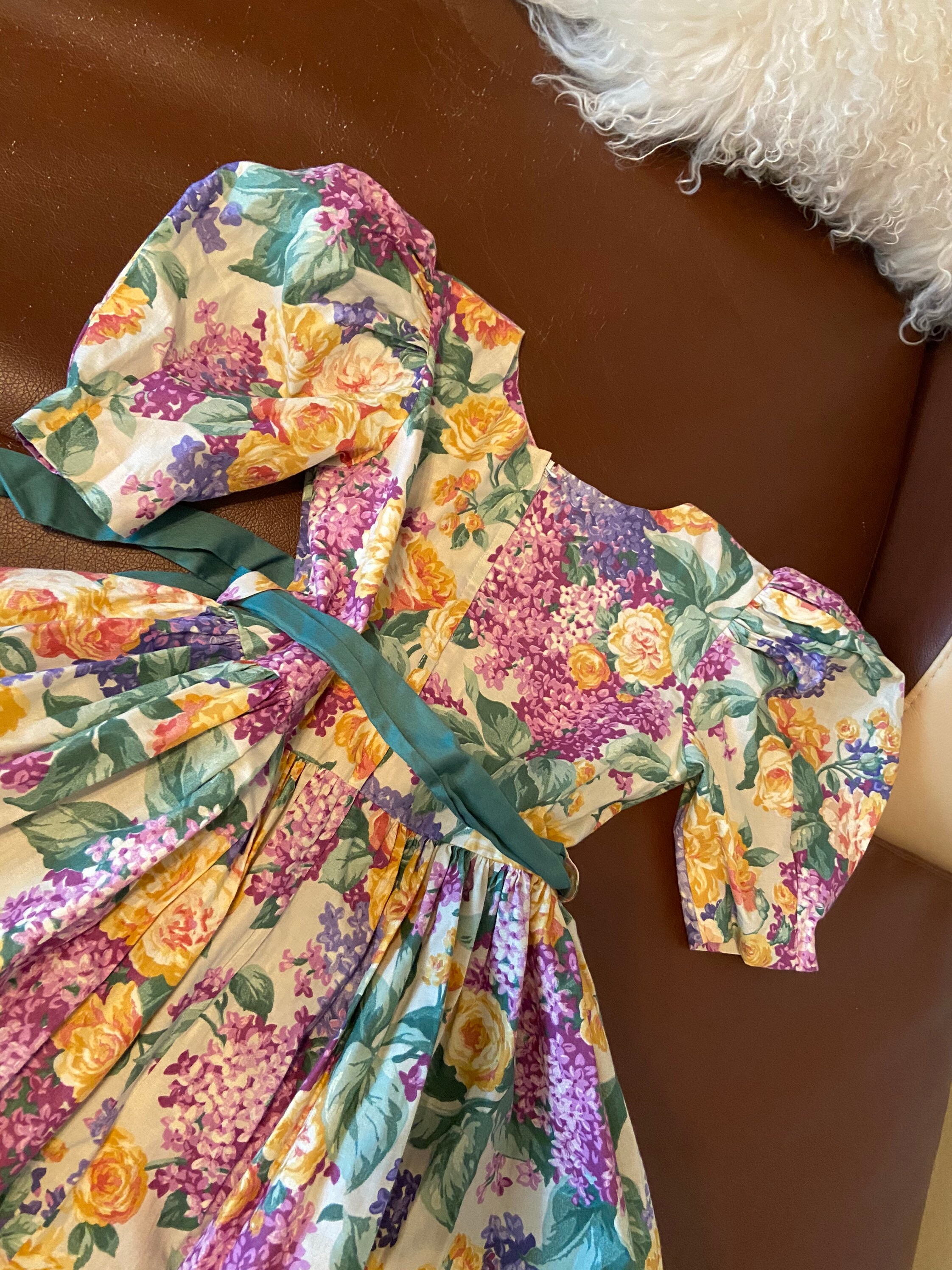 SUMMER Painting floral beauty dress♡ Women's Summer Dress Hand Painted Dress Customised Dress
