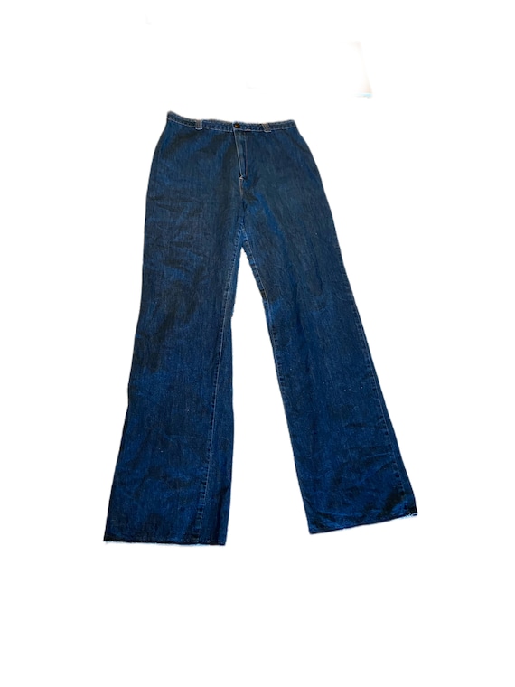 1970s Vintage Dittos High Waisted Jeans With Embr… - image 3