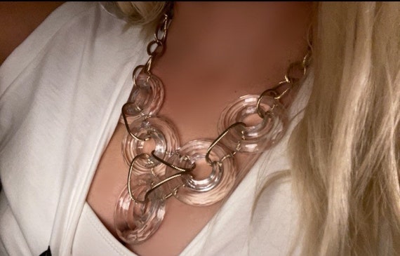 90s Does 60s Vintage Armani Exhange Necklace - image 10