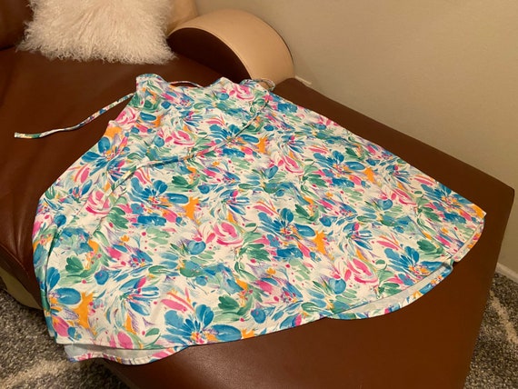 60s Vintage Floral Print Wrap Skirt JCPenney size med… - Gem