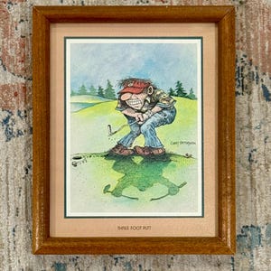 Gary Patterson Golf Framed Art - Etsy