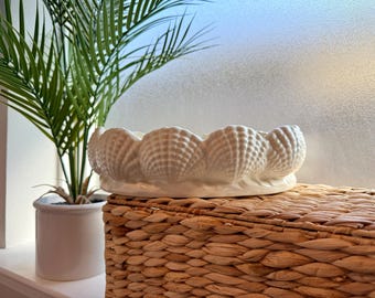 Cachepot met keramische schelp