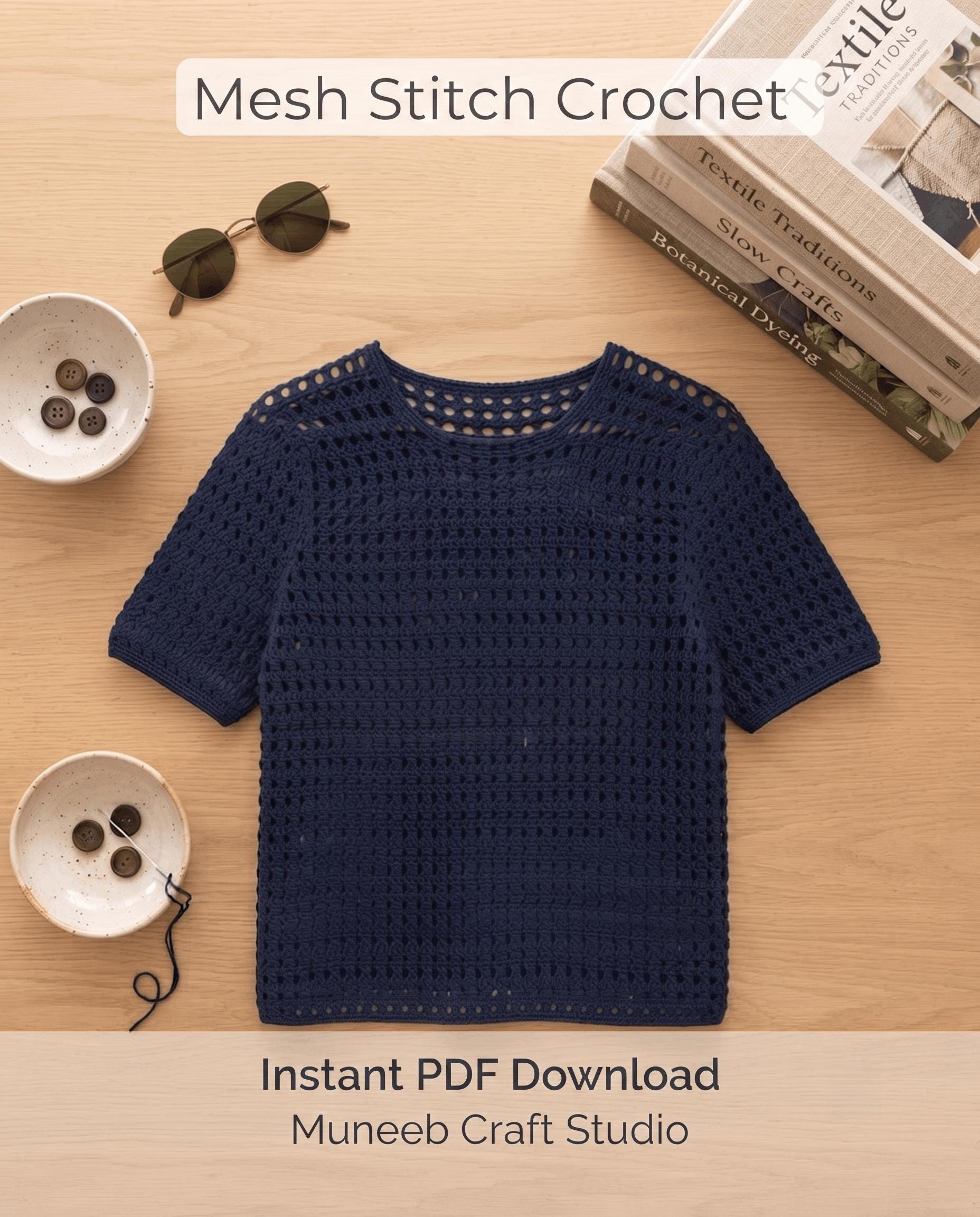 Half Sleeve Lace Top - Etsy