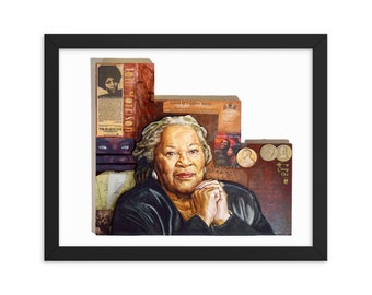 Toni Morrison - Impresión enmarcada