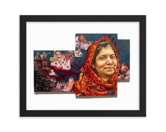 Malala Yousafzai - Lámina enmarcada