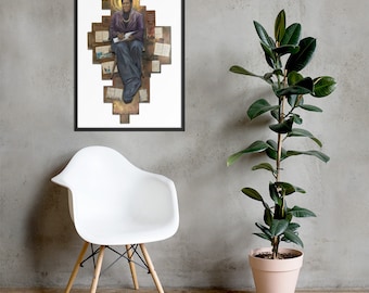 Octavia Butler - Póster enmarcado