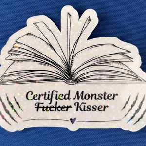 Certified Monster Kisser – Monster Romance BookTok Reader Gift