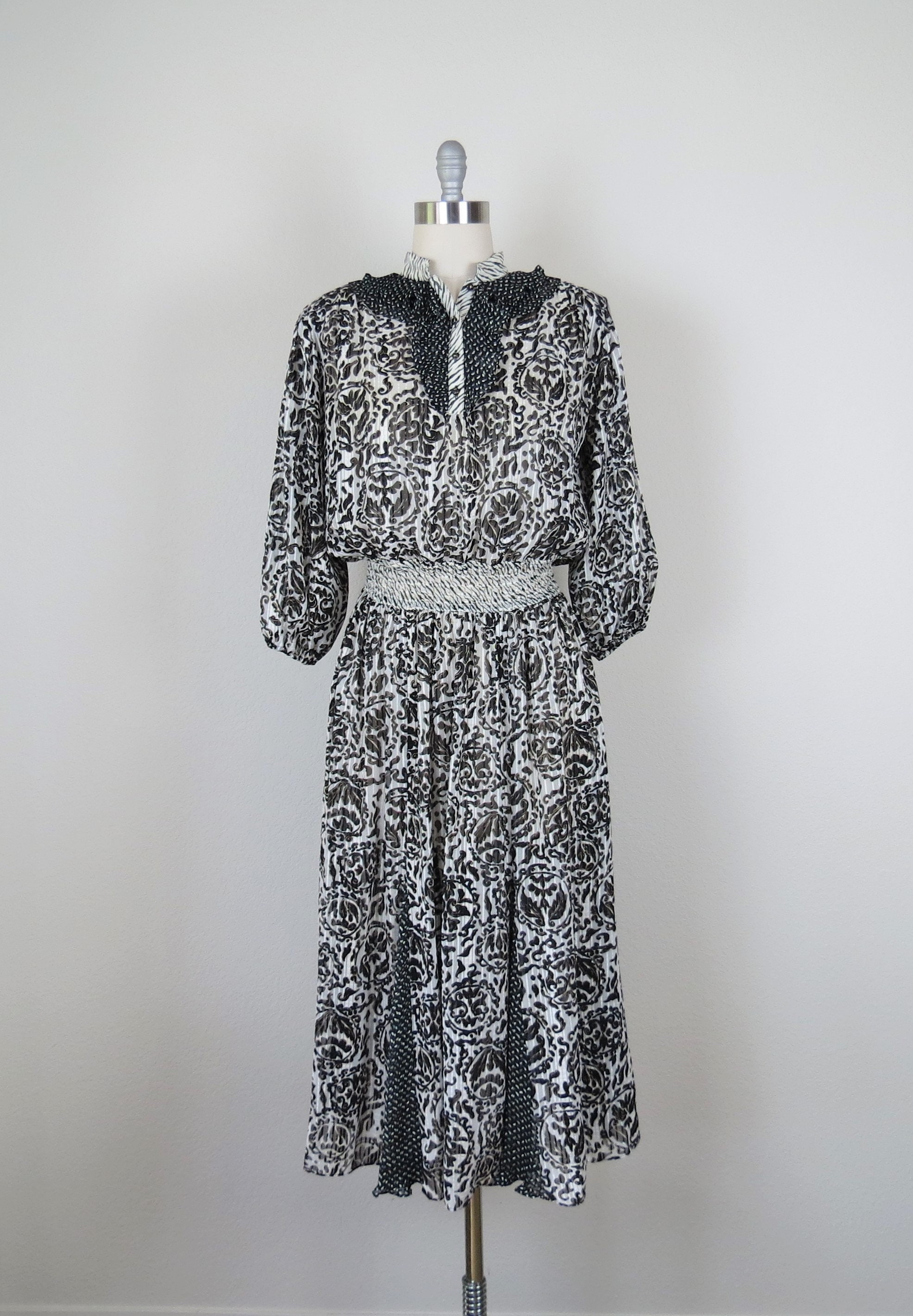 1970年代 FRANCE vintage ビンテージ dress ドレス 60s70sフランス製ヴィンテージウエディングドレス | 大阪・阿部