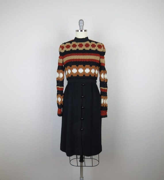 saks crochet dress Ramy Brook Women's Carina Colorblocked Crochet Mini Dress - Sandstone Multi Colorblock