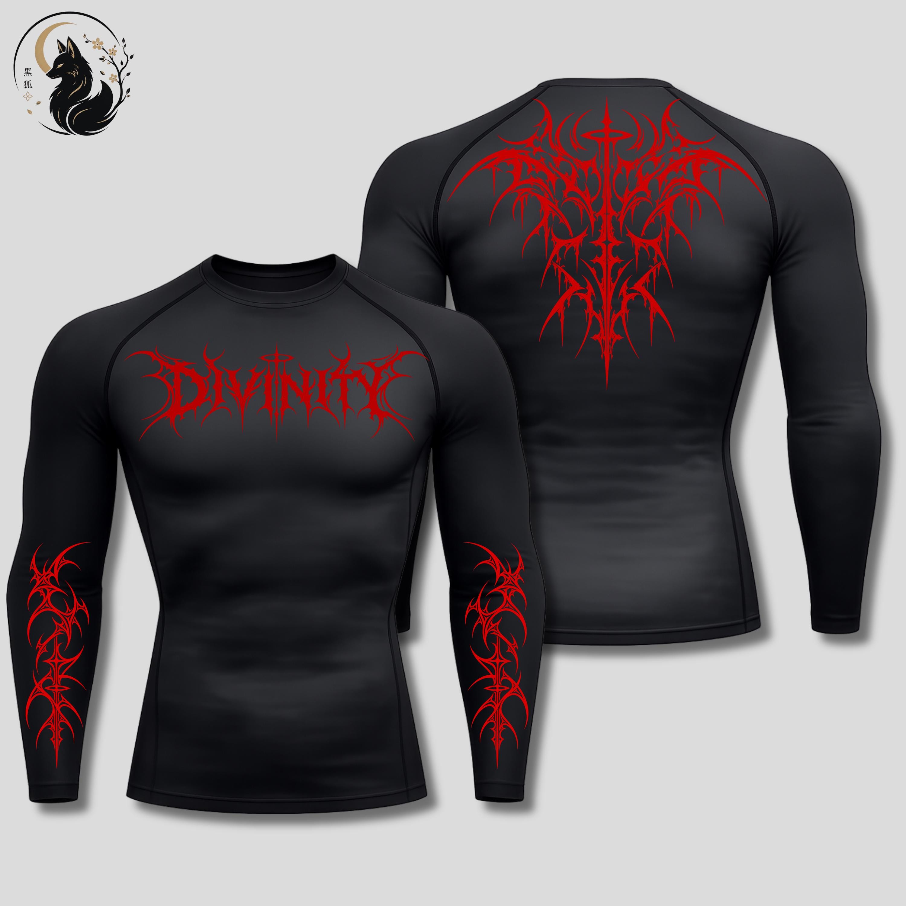Breathe Divinity 長袖コンプレッションウェア Breathe divinity compression shirt - Etsy 日本