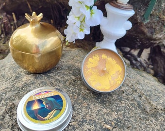 Déméter - Divinité grecque de la moisson et de l'agriculture - Bougie de soja 4 oz