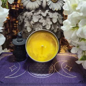 Athena - Greek Deity of Wisdom, Craft, and Warfare - 4 oz Soy Candle