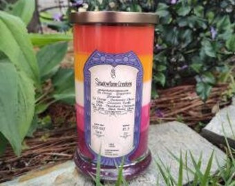 Pride Month - Lesbian Flag Status Jar Candle