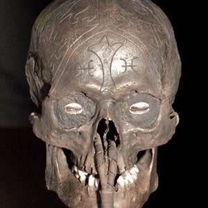 Dayak Skull Replica