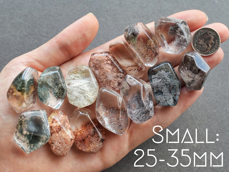 Garden Quartz Necklace Lodolite Necklace Scenic Quartz Etsy UK