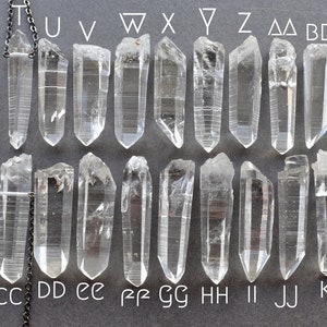 Colombian Lemurian Quartz Necklace Optical Clear Quartz Pendant Mens Raw Crystal Necklace Witchy Crystal Jewelry Boho Pagan Talisman image 8
