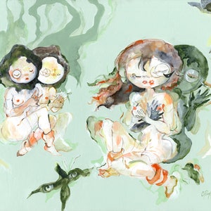 In the Shadows: Butterfly Shadows, Limited Giclee Print