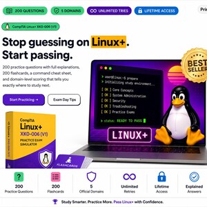CompTIA Linux+ XK0-006 Exam Prep | Study Guide & Practice Questions