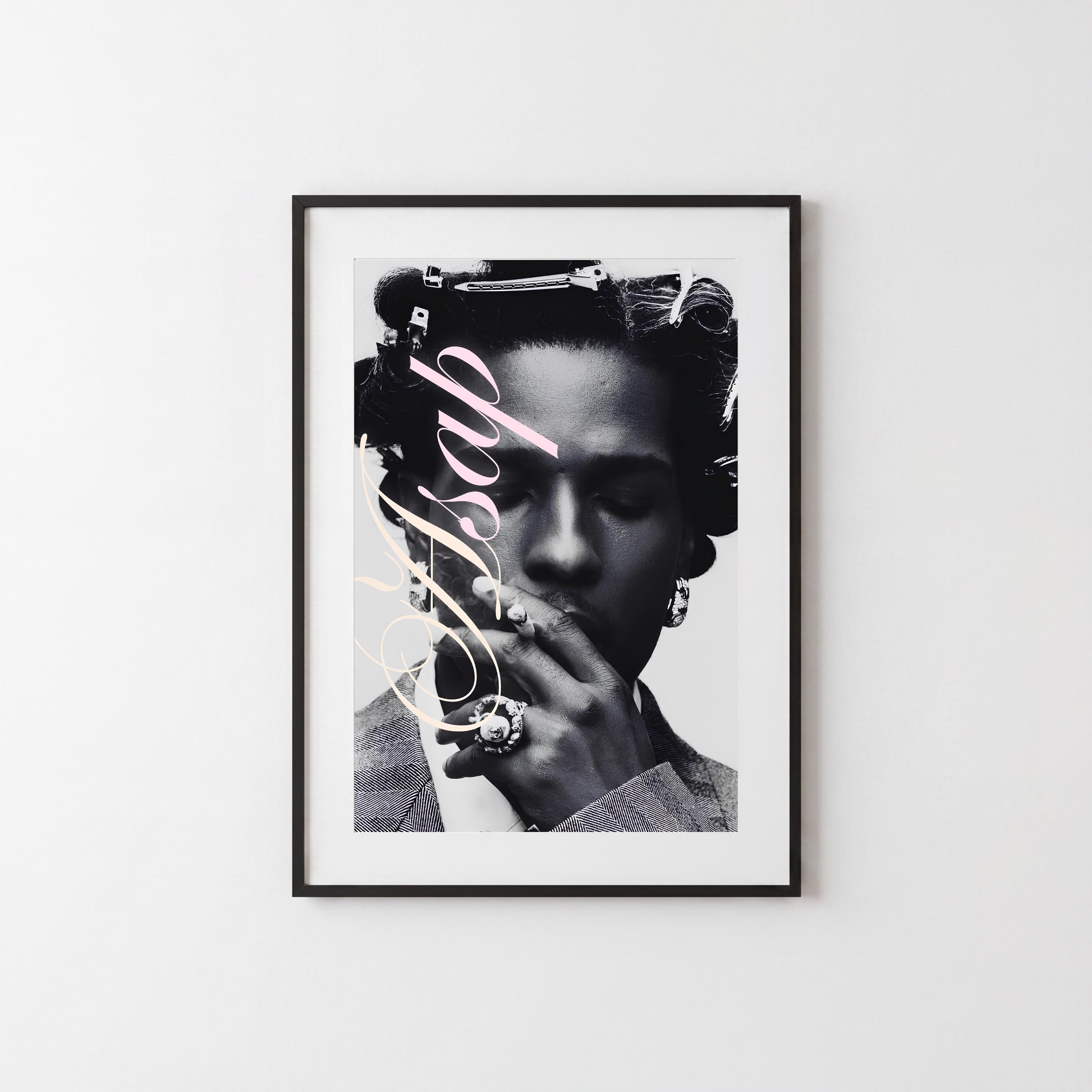 Asap rocky poster - Etsy 日本