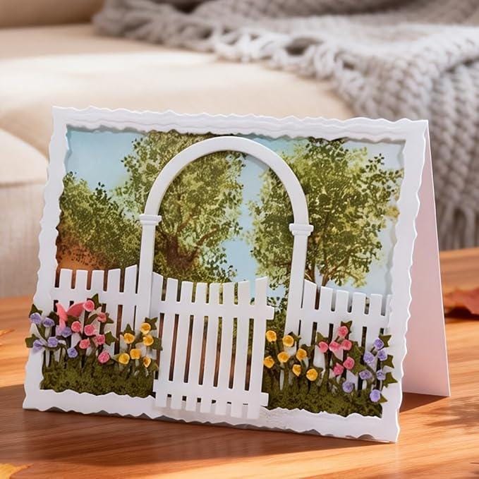 Garden Die Stamp - Etsy