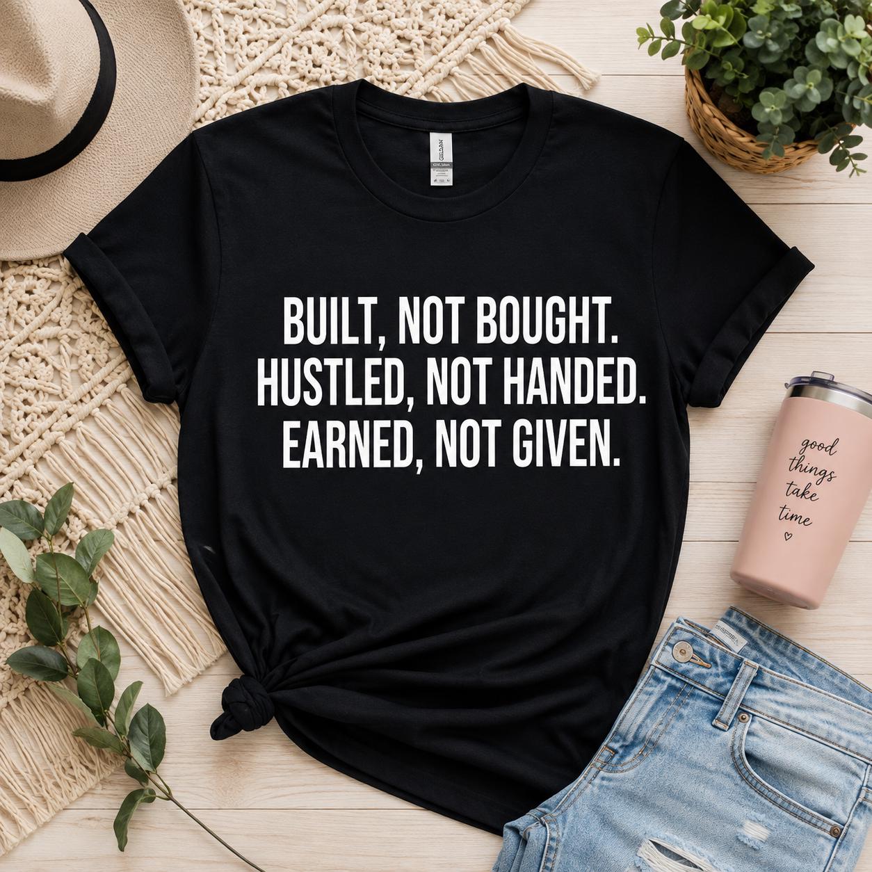 Built Not Bought Shirt - Etsy