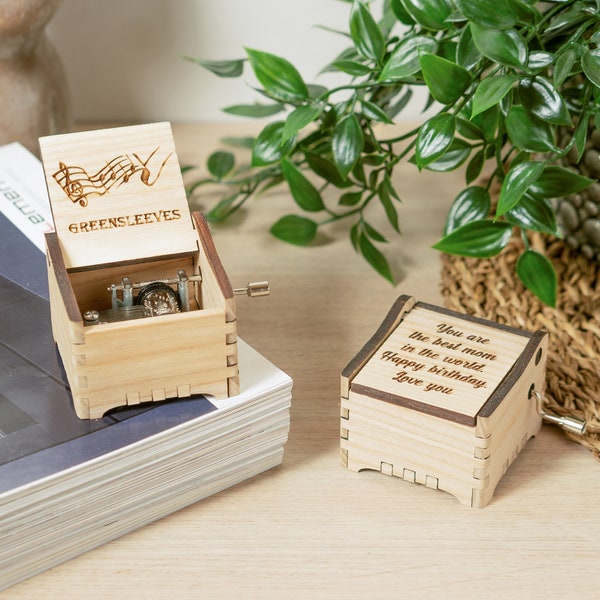 Greensleeves Music Box Etsy