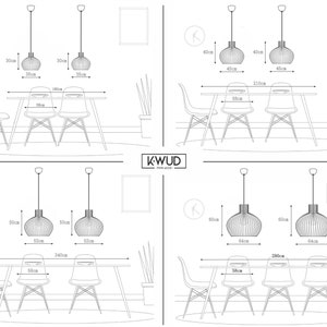 LOCAALI Modern Scandinavian Ceiling Mount Wood Pendant Lighting Lamp Shade with E26/27 Base, Elegance for Contemporary Home Décor image 9