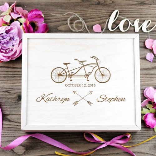 Personalized Wood Wedding Box Wedding Gift Wedding Favour Etsy