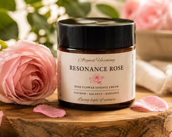 Resonance Flower Essence Cream | Choose Your Blend | Handmade in the UK