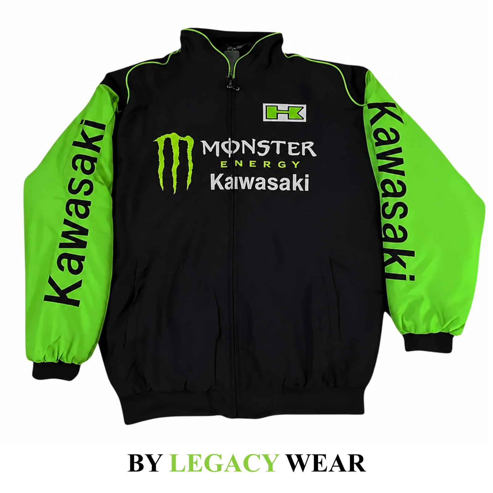 Monster Energy Kawasaki Jacket - Etsy
