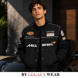 Snap on Racing Jacket - Etsy