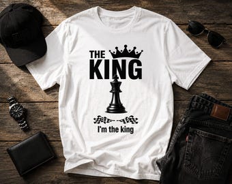 The King chess piece T-Shirt | King piece tee