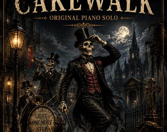 Deadman's Cakewalk Piano Sheet Music | Spooky Jazz Solo (PDF Download)