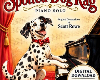 The Spotted Dog Rag Sheet Music | Original Ragtime Piano Solo