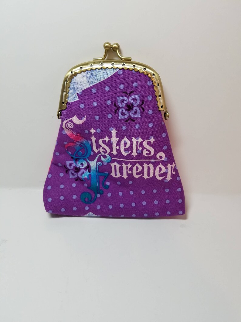 SALE each side different Unique handmade coin purse