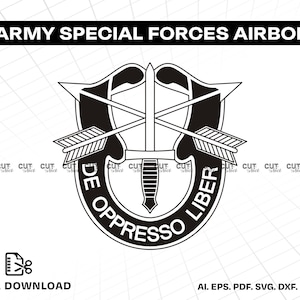 De Oppresso Liber Logo - Etsy