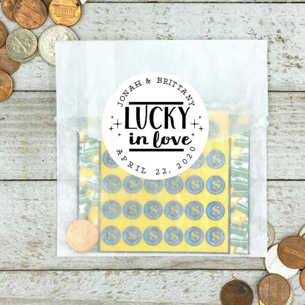 Lottery Ticket Favor Etsy