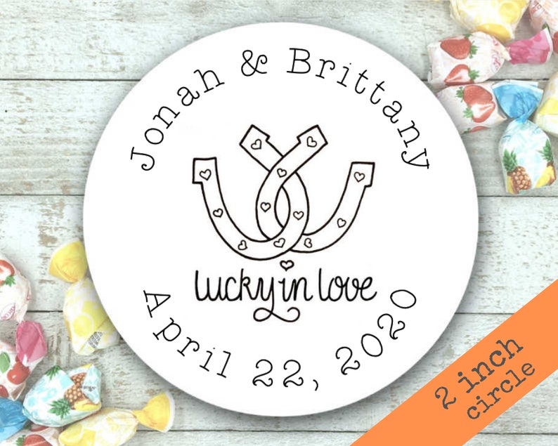 Personalized Wedding Favor Labels 20 Custom Stickers Etsy